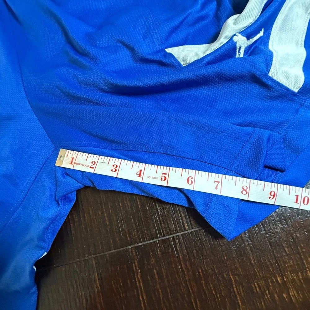 Jordan Mens Dri-FIT Basketball Shorts XL Royal Blue White Jumpman 483337-474